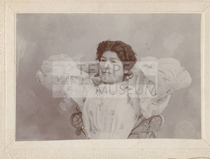 This photograph may be of Carmelita Valenzuela