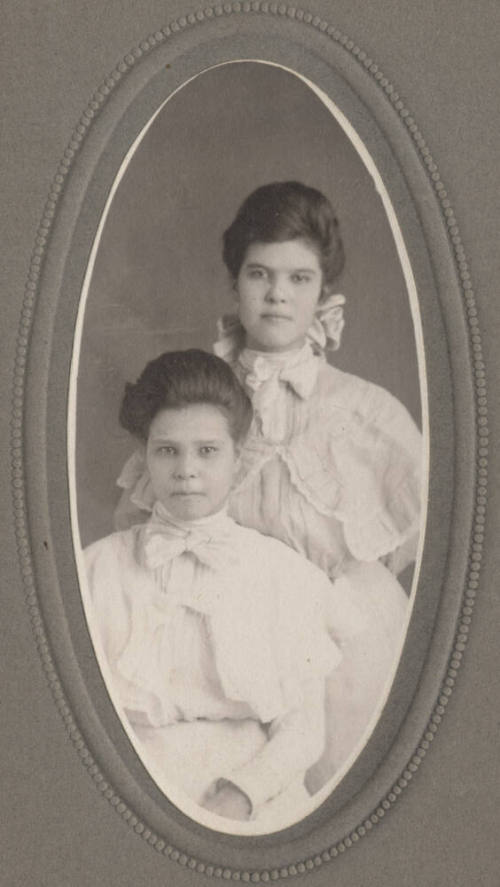 Two young girls