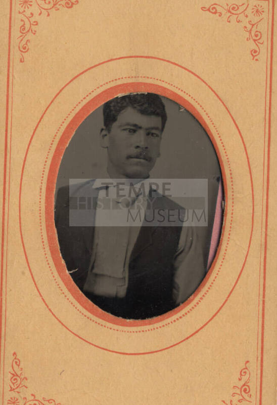 Young man in loose vest