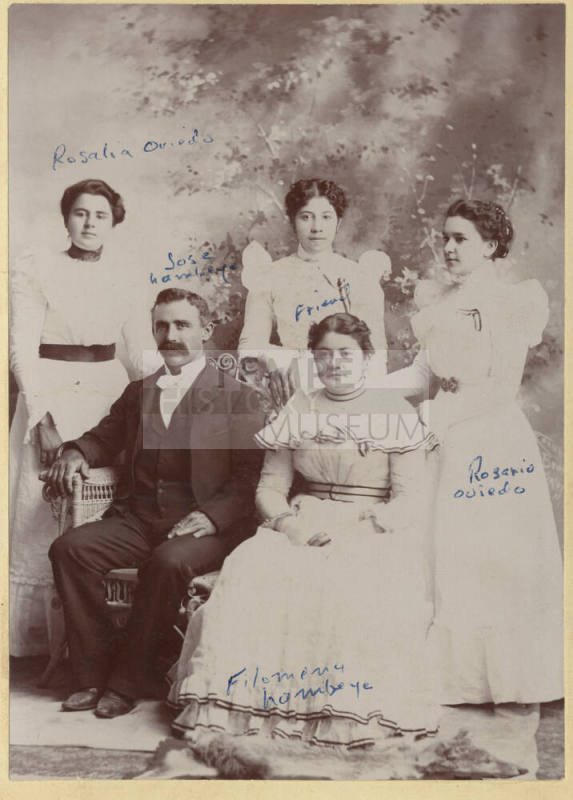 Oviedo and Lambeye family photograph