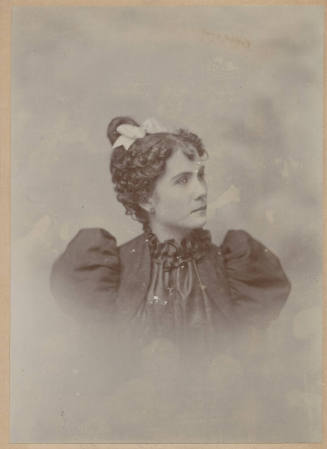 Portrait of Ysabel Linsey, a friend of Magela Gonzales