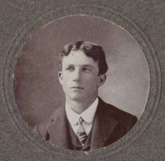 Head pose of an unknown young man