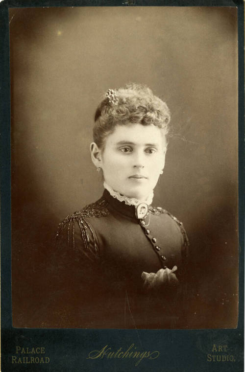 Portrait of Talitha Ridman Ridenour, WCTU