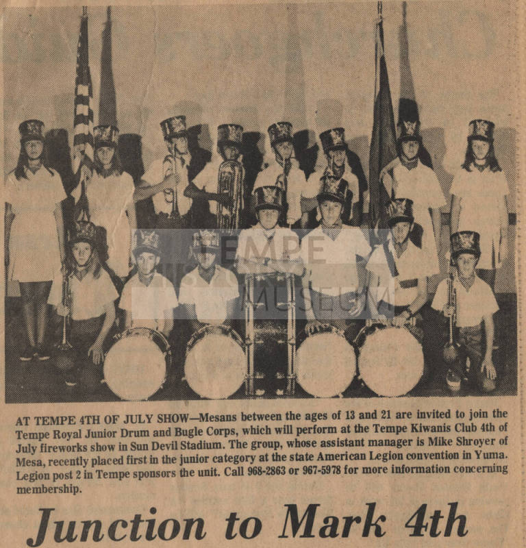 News photo of Tempe Royal Drum & Bugle Corps
