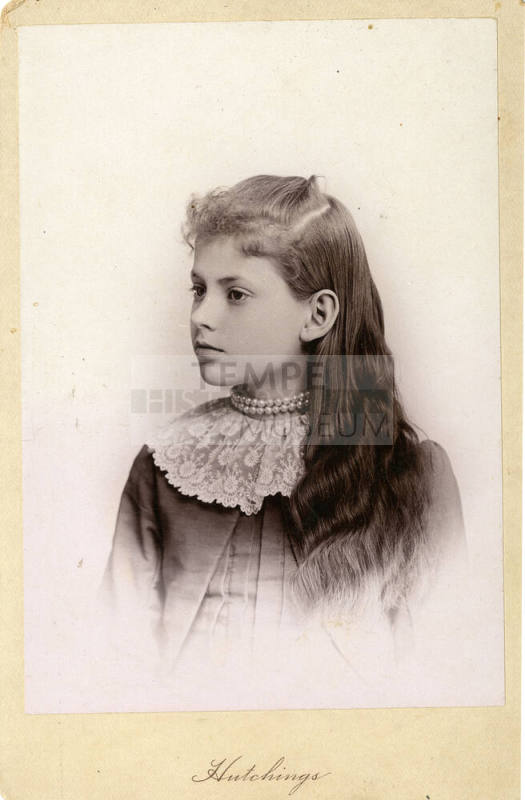 Portrait of Ruby Tucker, Axtell, Kansas
