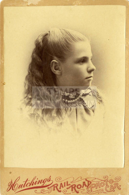 Portrait of Grace Sales, Axtell, Kansas