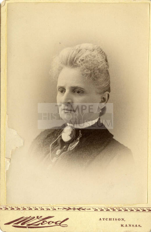 Portrait of Mrs. Lucas of Axtell, Kansas