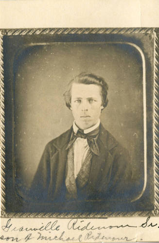 Portrait of Granville Ridenour Senior