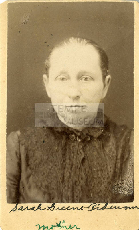 Portrait of Sarah Greene Ridenour, Mother