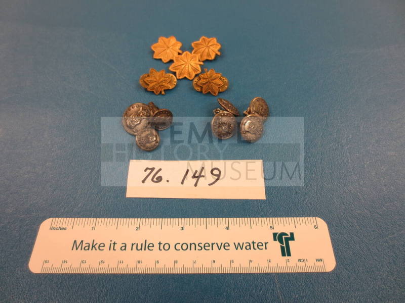 Military Cufflinks and Buttons