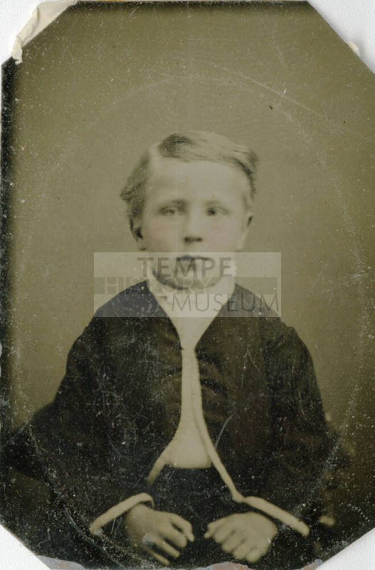 Portrait of unknown young boy