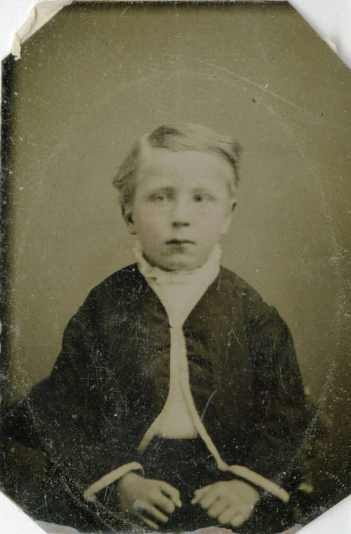 Portrait of unknown young boy