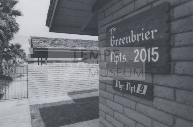 Greenbrier Apartments - 2015 East Southern Avenue, Tempe, Arizona