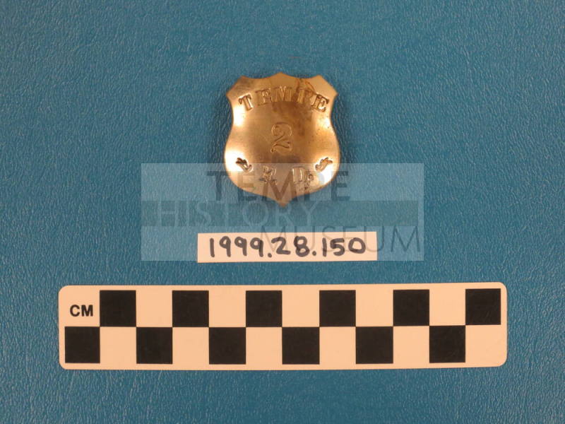 Tempe Fire Department Badge Number Two