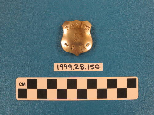 Tempe Fire Department Badge Number Two