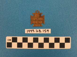 Tempe Dog Tax 1919 #60 tag