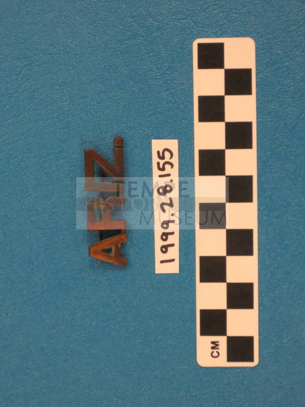 Uniform Collar Pin "ARIZ" Guard