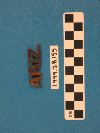 Uniform Collar Pin "ARIZ" Guard