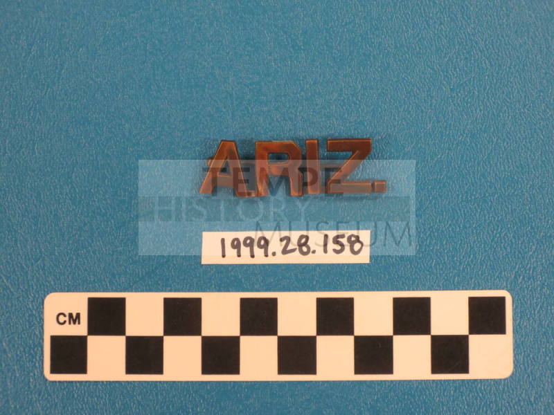 Uniform Collar Pin "ARIZ" Guard
