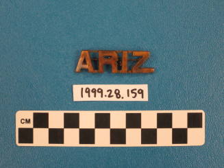 Uniform Collar Pin "ARIZ" Guard