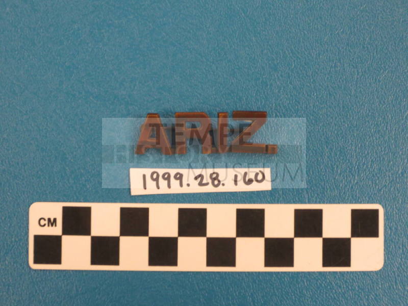 Uniform Collar Pin "ARIZ" Guard