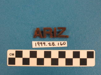 Uniform Collar Pin "ARIZ" Guard