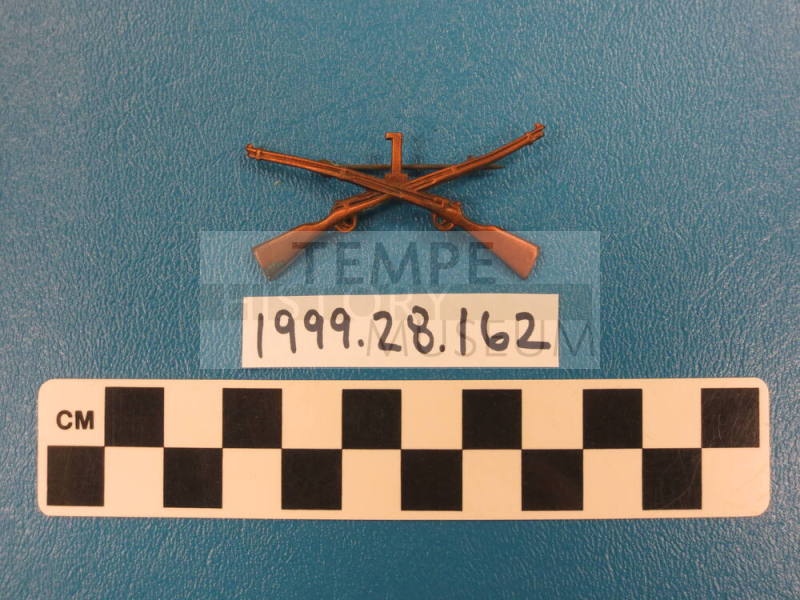 First Infantry regiment Collar Pin AZ guard