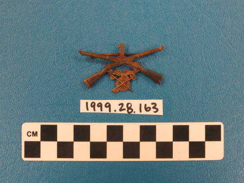 First Infantry Regiment Quartermaster Collar Pin AZ Guard
