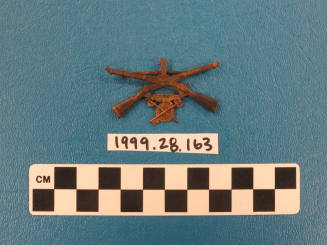 First Infantry Regiment Quartermaster Collar Pin AZ Guard