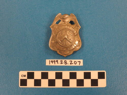 Tempe Voluntary Fire Department No. 1 badge