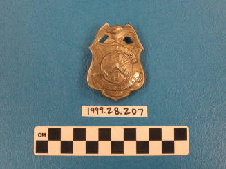 Tempe Voluntary Fire Department No. 1 badge