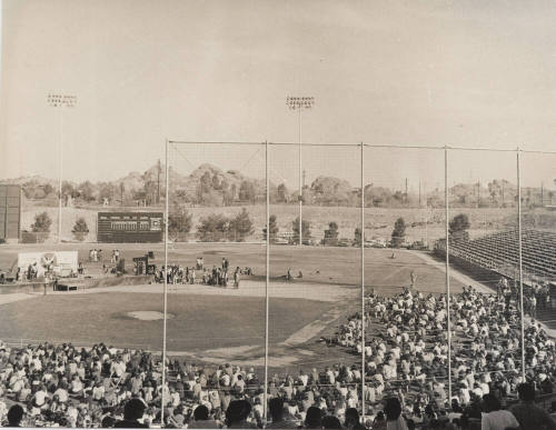 Concert at Phoenix Municipal Stadium
