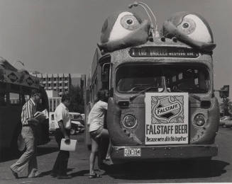 People Getting on the "Bug Bus"