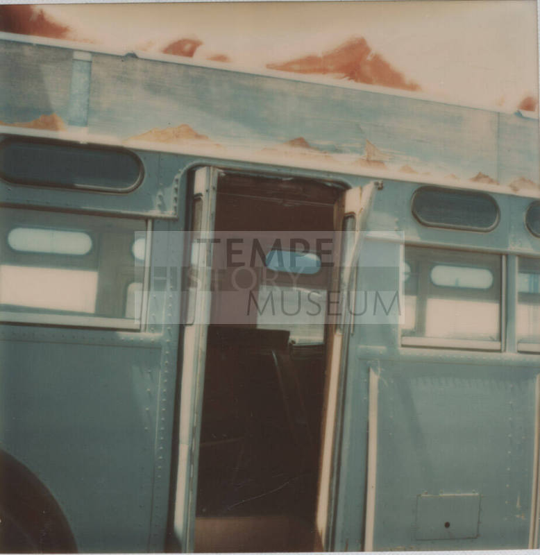 Door of the "Bug Bus"