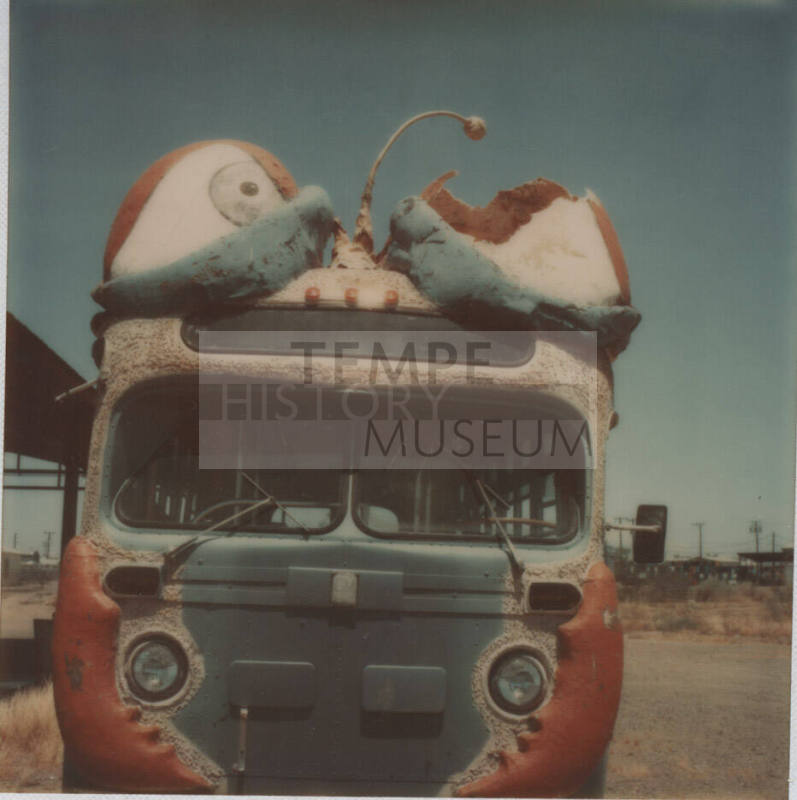 Front of "Bug Line" Bus