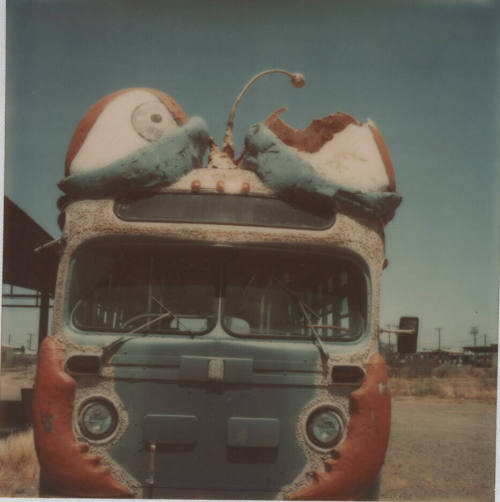 Front of "Bug Line" Bus