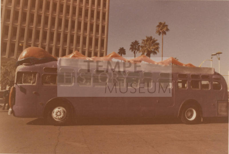 Side View of "Bug Line" Bus