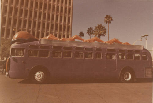 Side View of "Bug Line" Bus