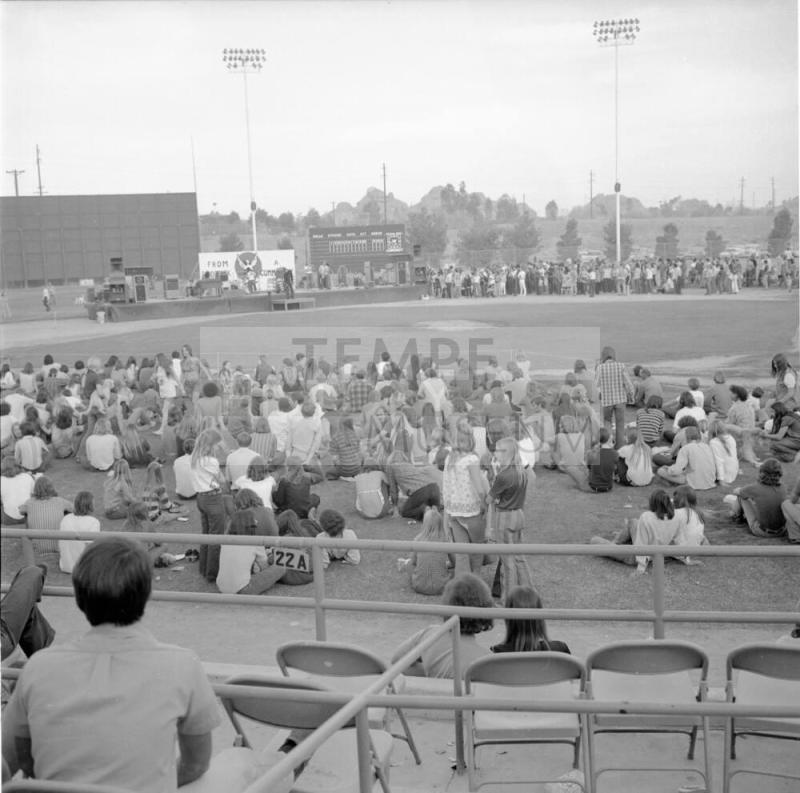 Concert at Phoenix Municipal Stadium