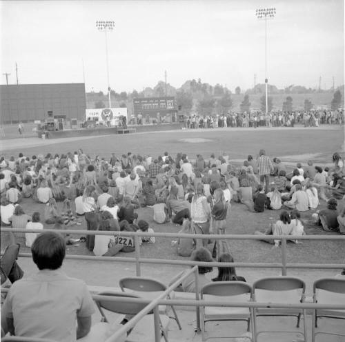 Concert at Phoenix Municipal Stadium