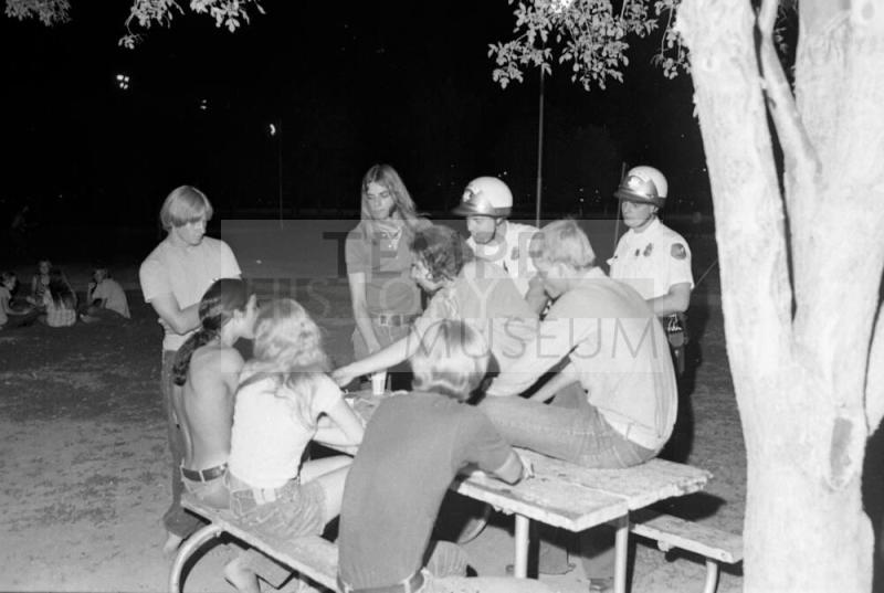 Photo of Picnic Table Event at Night