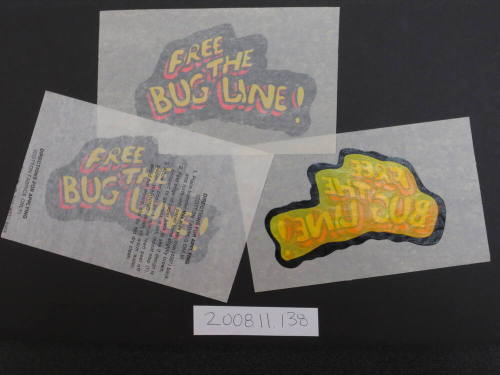 Bug Line Cotton Shirt Decal/Transfer