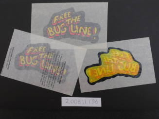 Bug Line Cotton Shirt Decal/Transfer