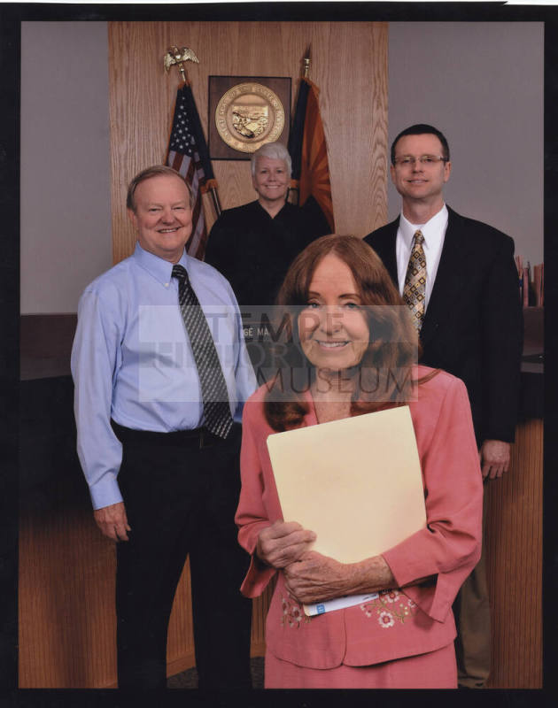 City of Tempe 2012 Diversity Award Winner Geraldine "Gerry" Mattern
