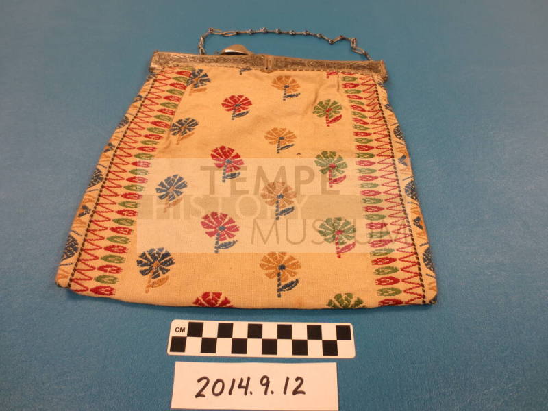 Beige Cloth Purse