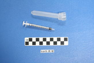 Syringe in Plastic Case