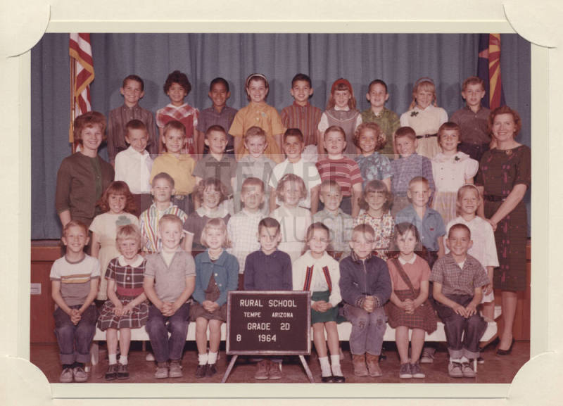 Rural School 2nd Grade Class