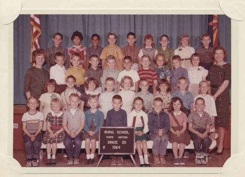 Rural School 2nd Grade Class
