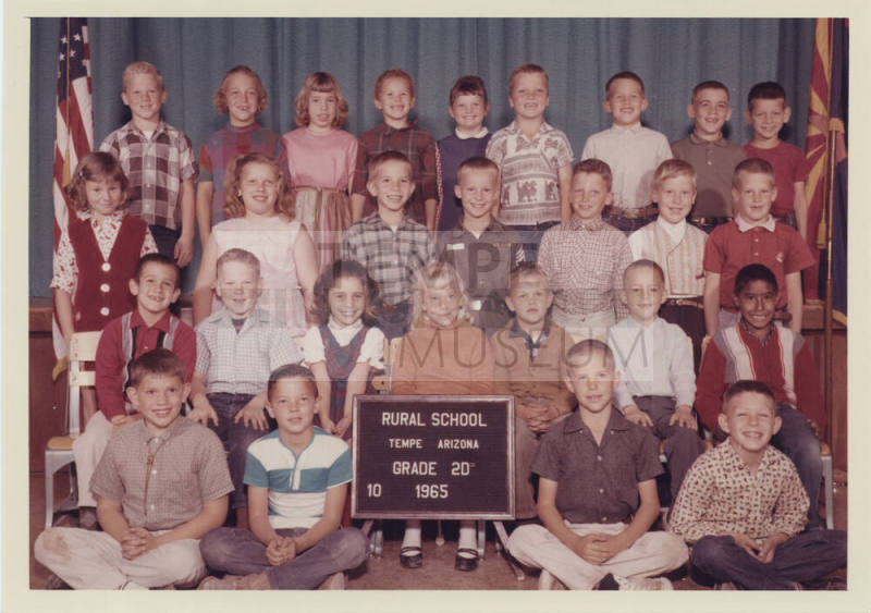 Rural School 2nd Grade Class