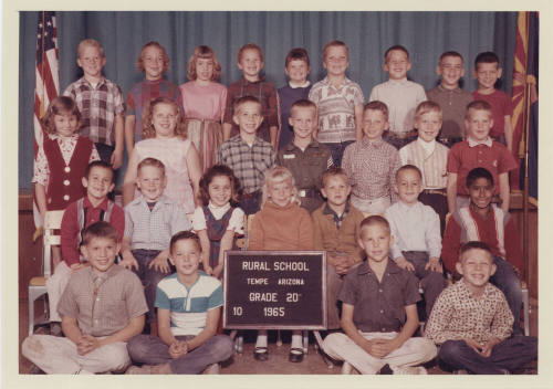 Rural School 2nd Grade Class